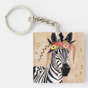 Klimt Zebra Couronne De Fleurs