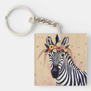 Klimt Zebra   Orné De Fleurs