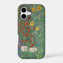 Klimt's Farm Garden with Sunflowers