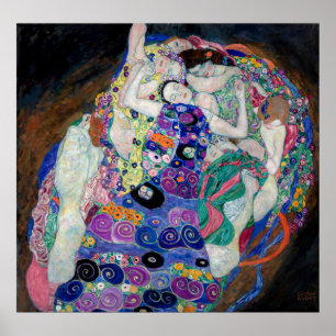 Klimt's The Virgin Poster