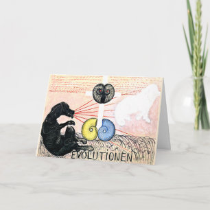 Klint - Evolution No. 5, Group VI, abstract art Card