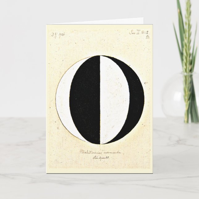 Klint - No. 2a The Current Standpoint of Mahatmas Card (Front)