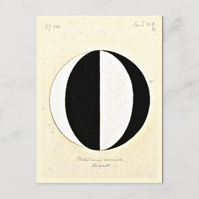 Klint - No. 2a The Current Standpoint of Mahatmas Postcard (Front)