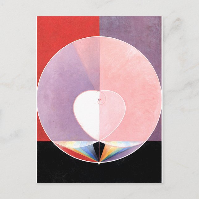 Klint - The Dove No. 02, abstract artwork Postcard (Front)