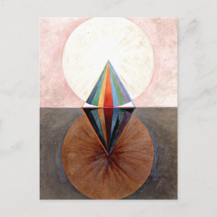 Klint - The Swan, No. 12, abstract artwork Postcard