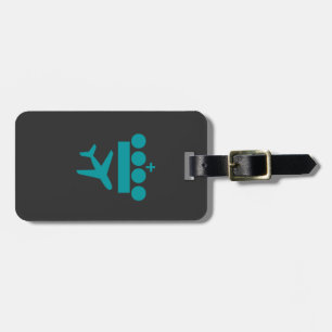 KLM Airlines Merchandise Essential T-Shirt Luggage Tag