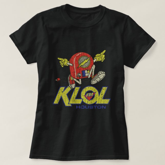 KLOL FM Houston 1970 T-Shirt (Design Front)