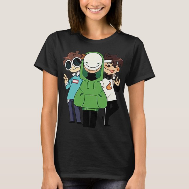 Kloudave Dream SMP Hoodie Unisex Dream Merch T-Shirt (Front)