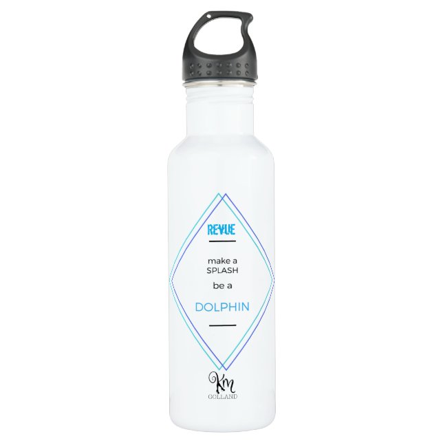 KM Golland Be A Dolphin Water Bottle (710 ml) (Front)