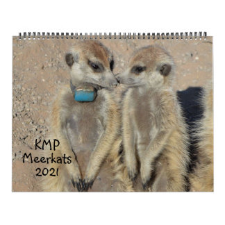 KMP Meerkats 2021 Calendar
