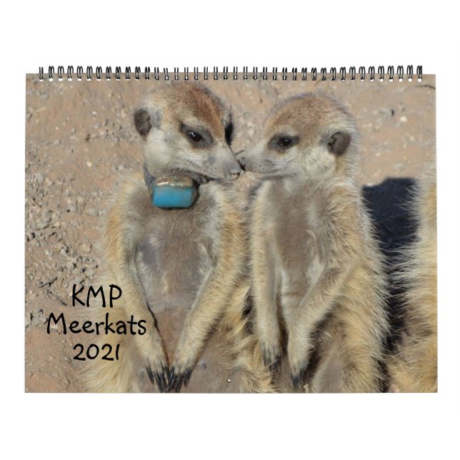 KMP Meerkats 2021 Calendar (Cover)