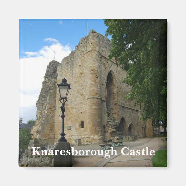 Knaresborough Castle Magnet (Devant)