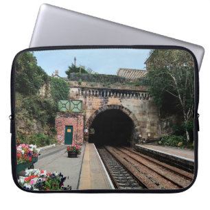 Knaresborough tunnel laptop sleeve