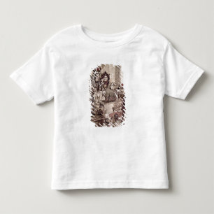 Knave before the King and Queen of Hearts Toddler T-shirt