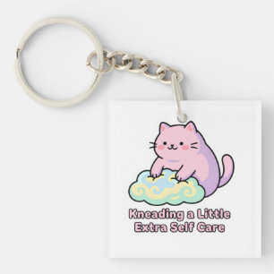 Kneading a Little Extra Self Care Keychain