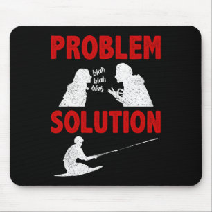 Knee Boarding Aquatic Sport Problem Solution Hobby Mouse Pad