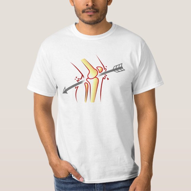 Knee injury t-shirt (Front)