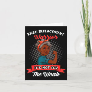 Knee Replacement Warrior Grandma Happy With New Kn Card