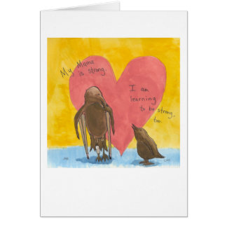 Knee Surgery ~ Strength courage birds unique art