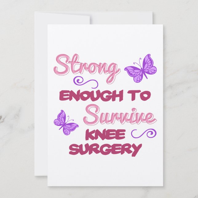Knee Surgery Strong (Front)