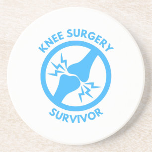 Knee Surgery Survivor Coaster