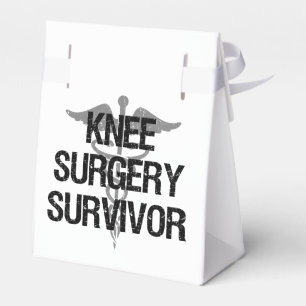 Knee Surgery Survivor Favor Box