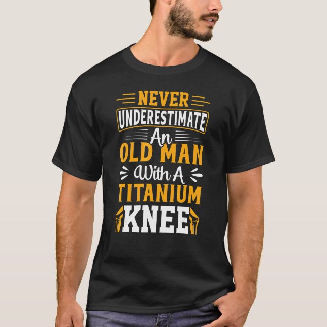 Knee Surgery Survivors Men's  Joint Knee Surgery R T-Shirt (Front)