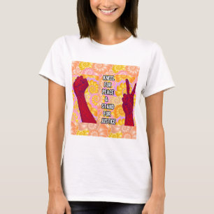 Kneel for Peace and Stand for Justice ( V2) T-Shirt