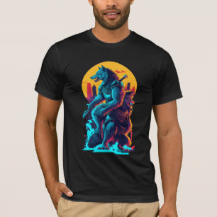Kneeling Werewolves Knight #2 T-Shirt