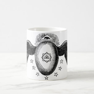 Kneph All Seeing Eye Masonic Symbol Coffee Mug