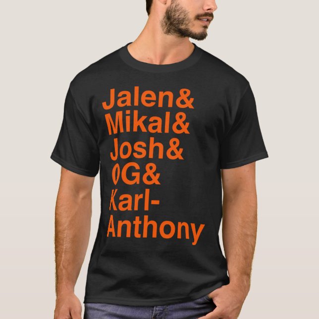 Knicks List T-Shirt (Front)