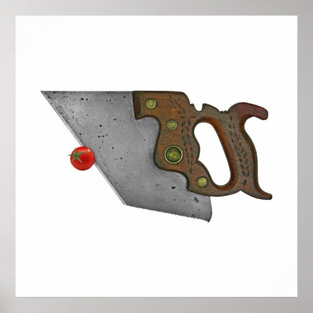 knife and tomato poster (Front)