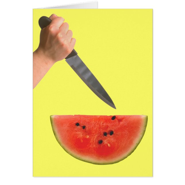 KNIFE ATTACKS WATERMELON IN SUMMER HEAT (Front)