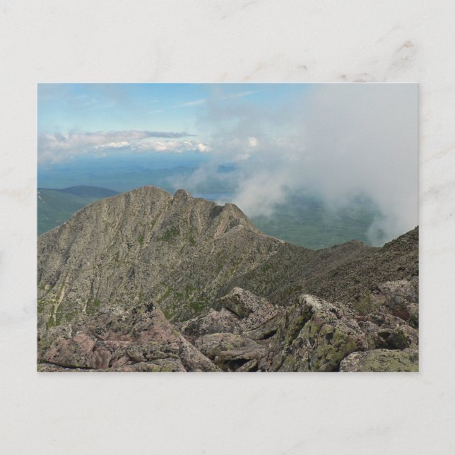 Knife Edge trail, Baxter State Park, Maine Postcard (Front)