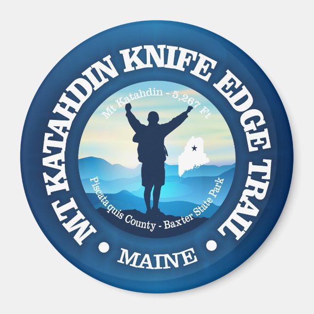 Knife Edge Trail (V) Magnet (Front)