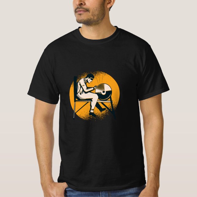 Knife sharpening T-Shirt (Front)