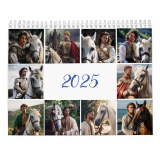 Knight and horse. 2025  calendar