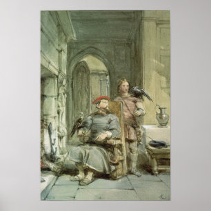 Knight and Page Poster