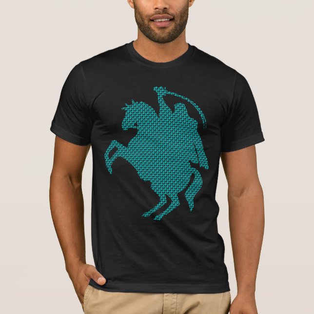 knight blue T-Shirt (Front)