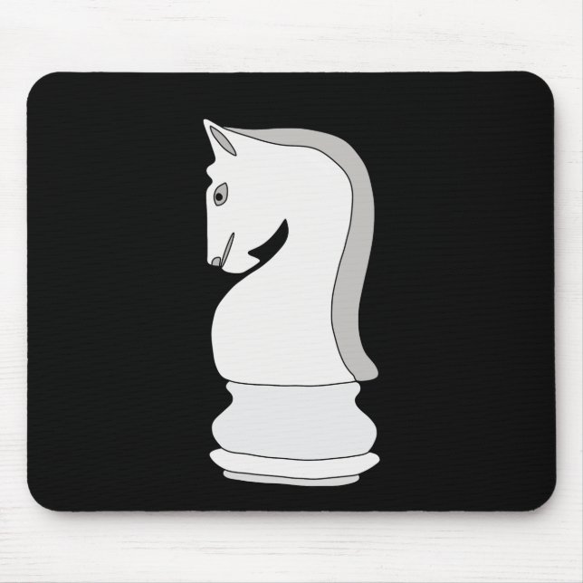 Knight Chess Mouse Pad (Front)