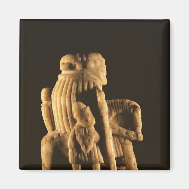 Knight chess piece magnet (Front)