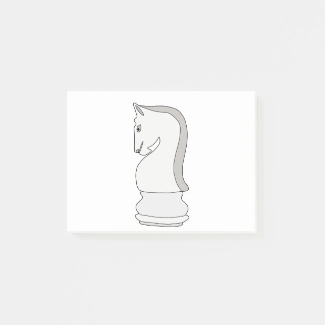 Knight Chess Post-it Notes (Front)