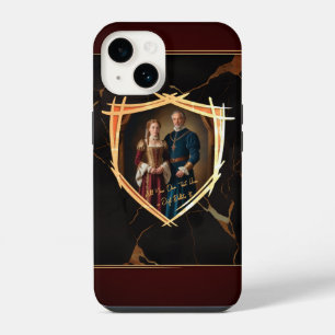Knight Coat of Arms Medieval Old Fashioned Gift iPhone 14 Case