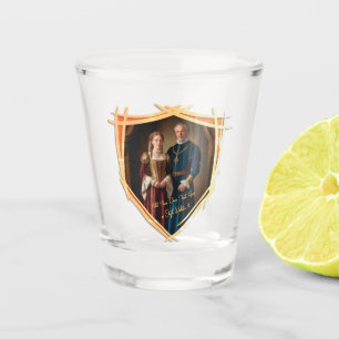Knight Coat of Arms Medieval Old Fashioned Gift Shot Glass