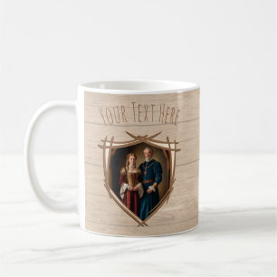 Knight Coat of Arms Medieval Old fashioned Vintage Coffee Mug
