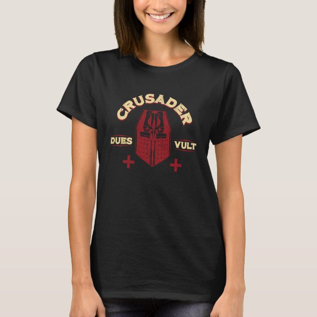 Knight crusader T-Shirt (Front)