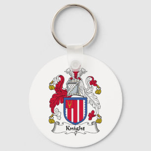 Knight Family Crest Keychain