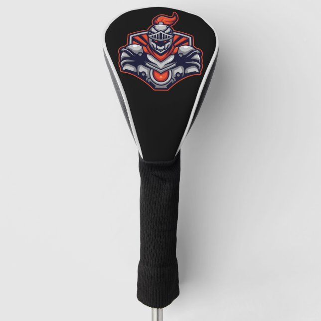 Knight Golf Head Cover (Front)