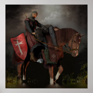 Knight Hospitaller of Saint John Poster