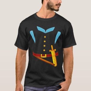 Knight In Shining Armour Sword Suit Halloween Cost T-Shirt